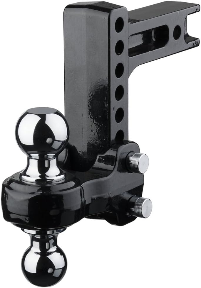 Adjustable Steel Ball Mount with 6 Inch Drop, 2 Inch Shank K979149