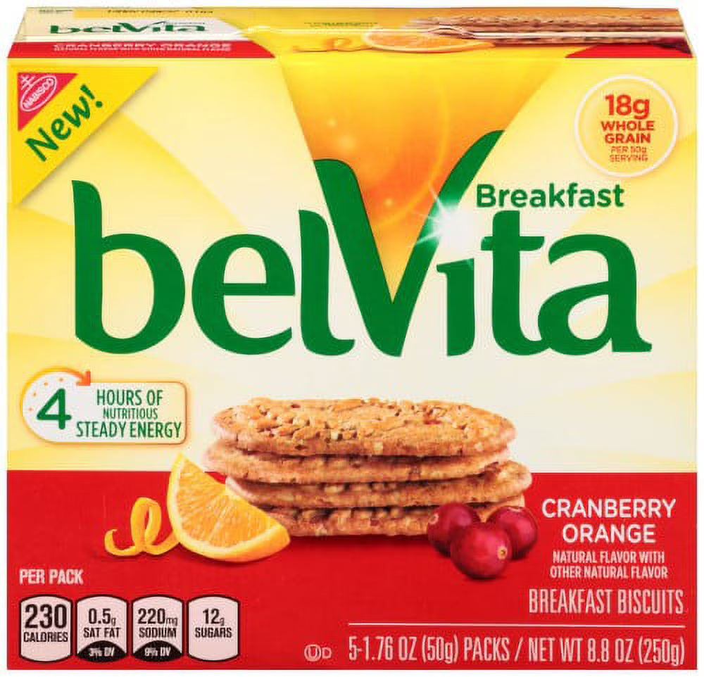 Cranberry Orange Breakfast Biscuits (Pack of 6) G53924