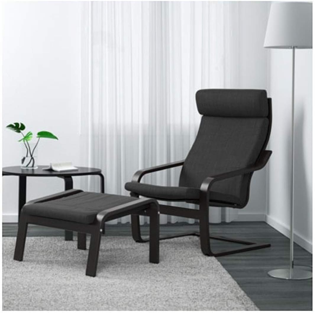 Black-Brown Ottoman I781