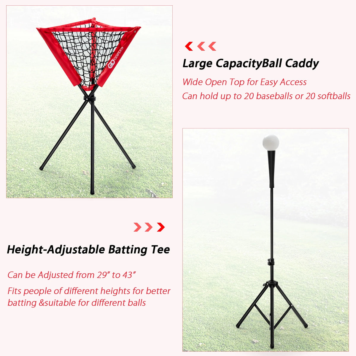 8' x 7' Baseball Softball Practice Net X21645