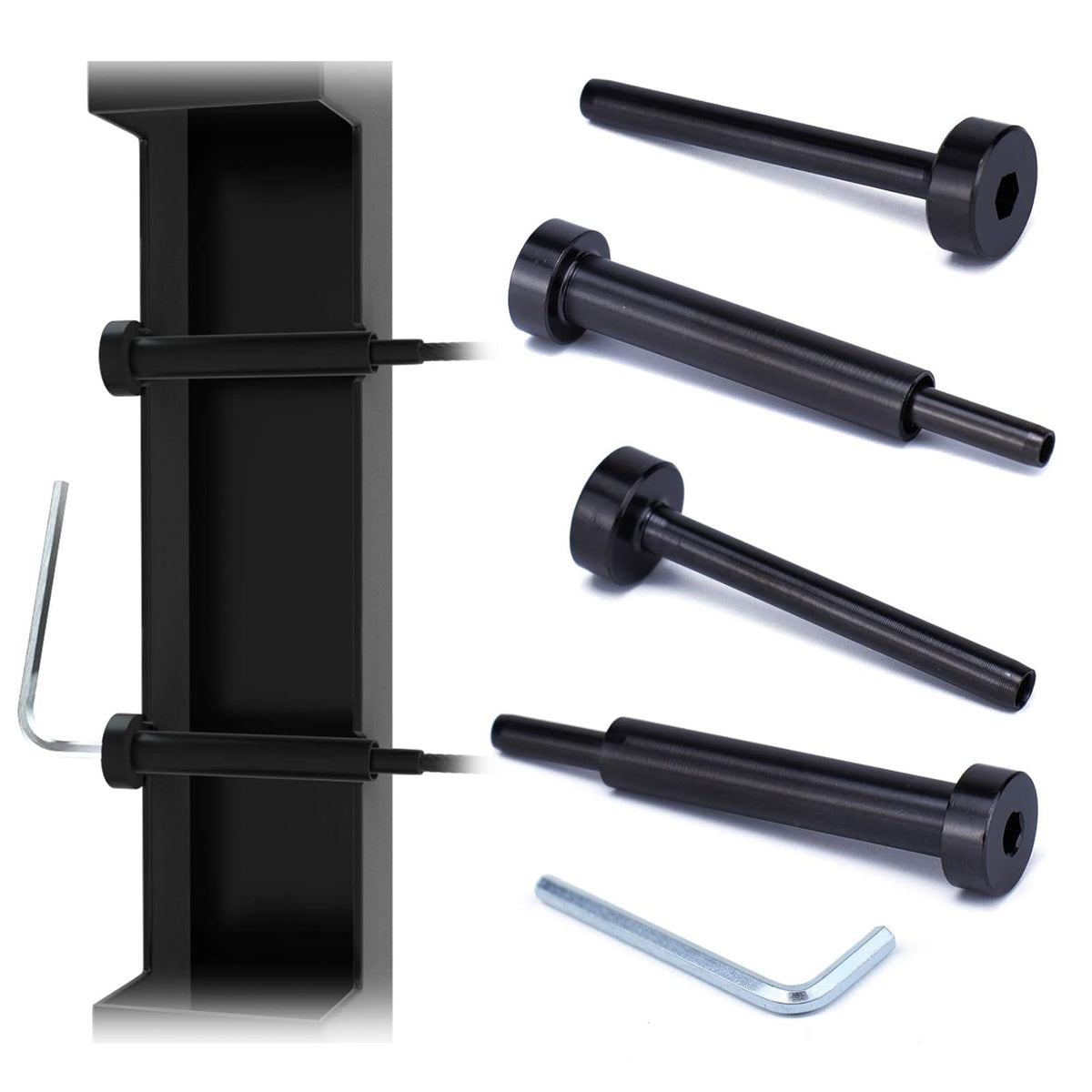 Black Cable Railing Kit T316 Stainless Steel X26247