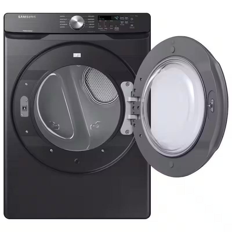 7.5 cu. ft. Vented Gas Dryer with Sensor Dry in Brushed Black N6424