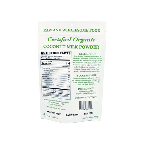 (2 Pack) Organic Coconut Milk Powder Y39432