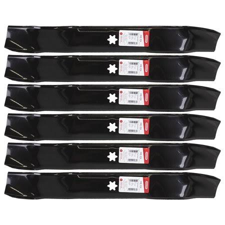 6 Mulching Blades 42 Inch Deck S7625