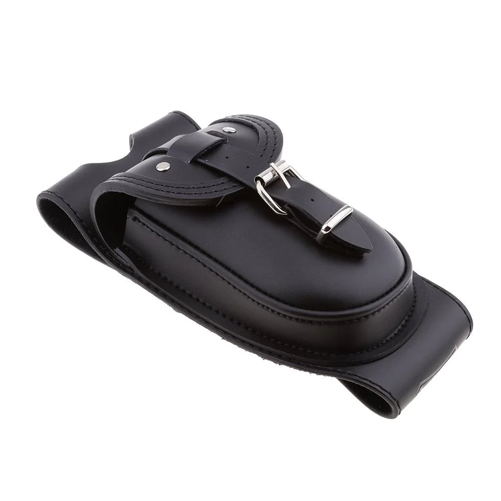 Black Waterproof Motorcycle Saddle Bags O382114