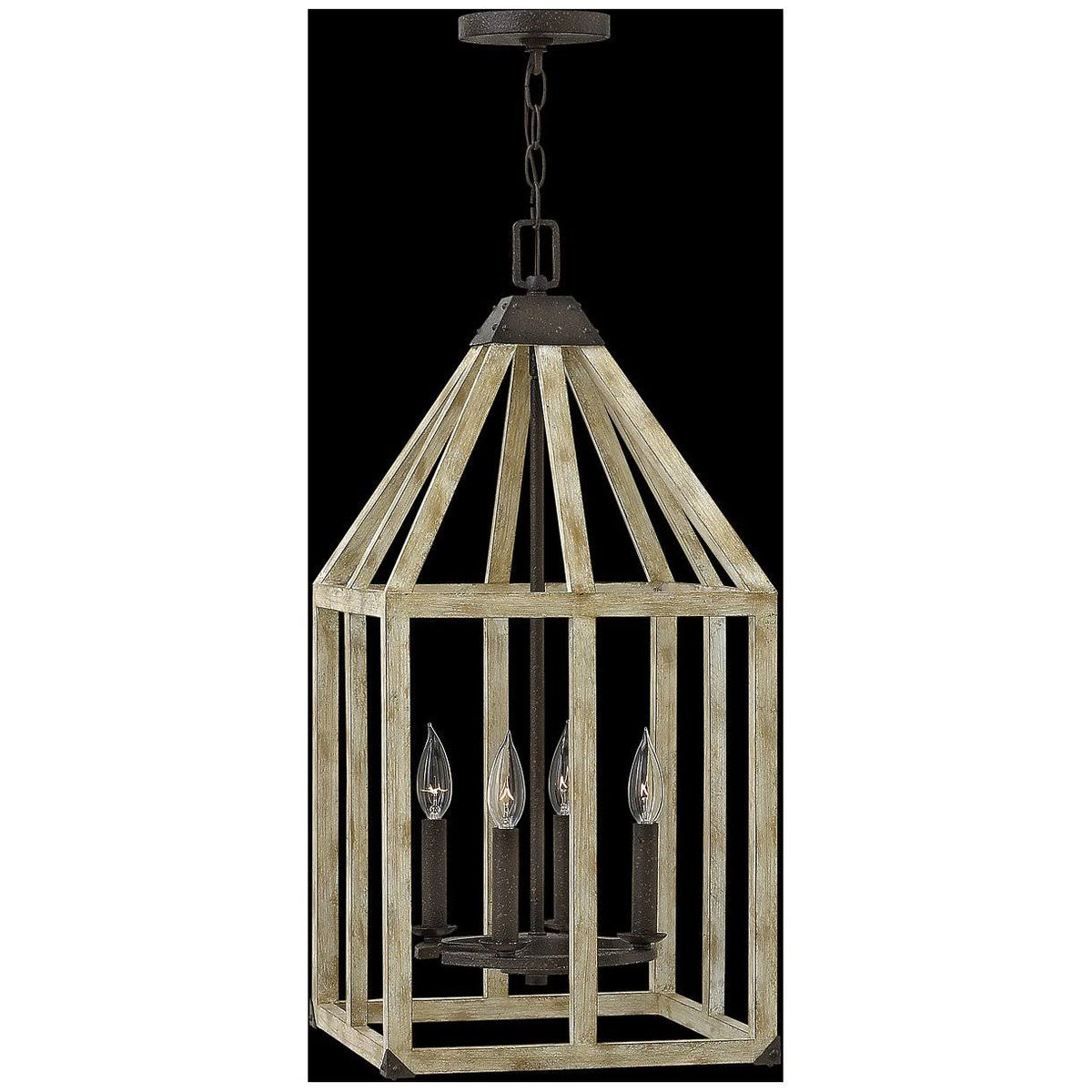 4-Light Iron Foyer P62738