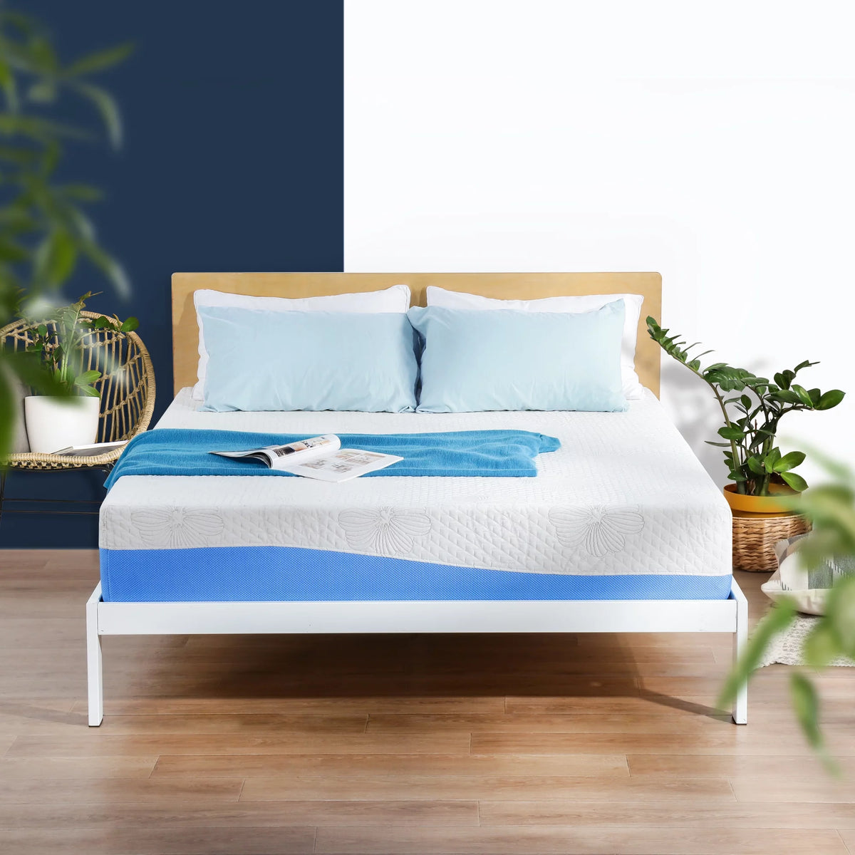 10 Inch Gel Memory Foam Mattress Medium Firm Full Size I382451