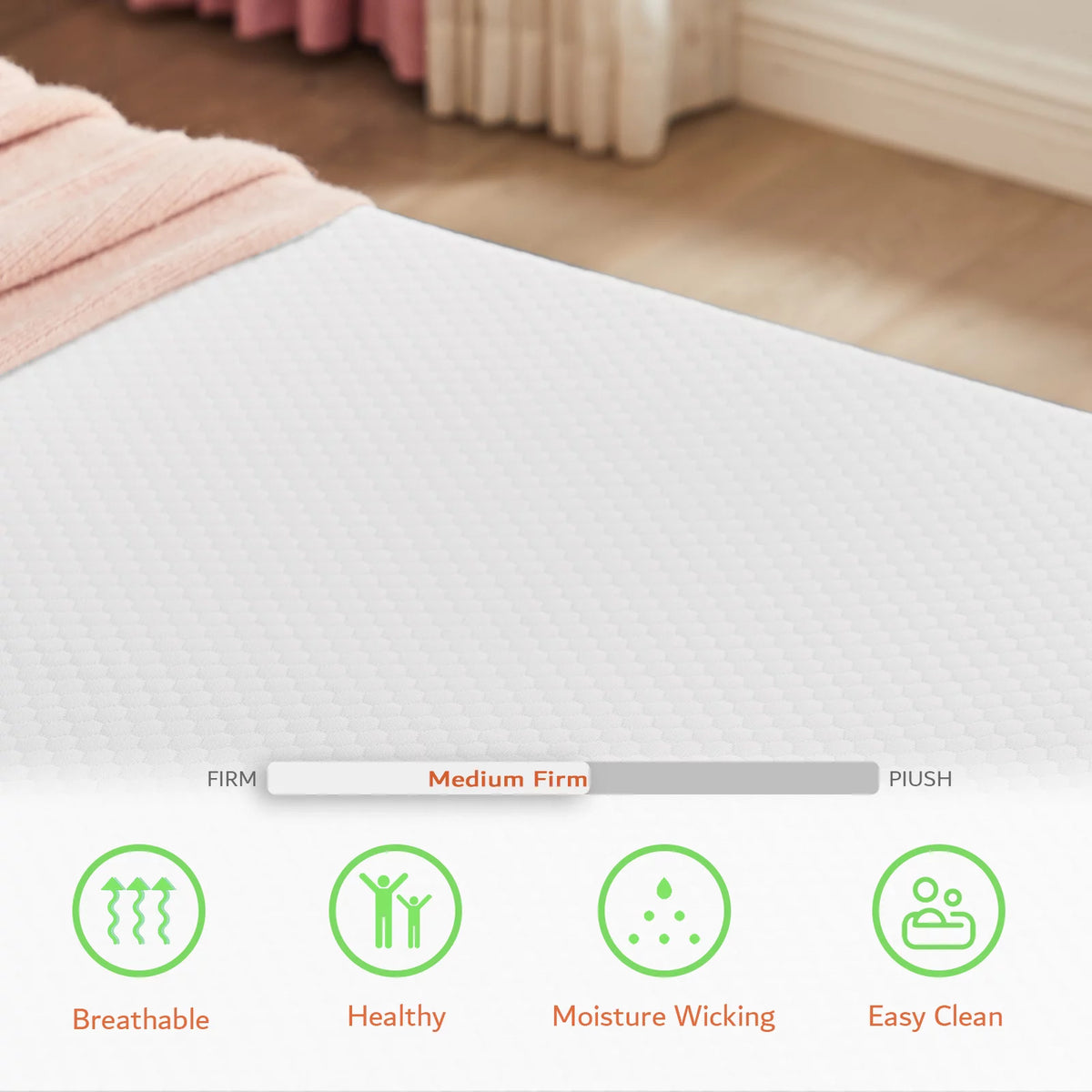 5 Inch Gel Memory Foam Full Size Mattress M883