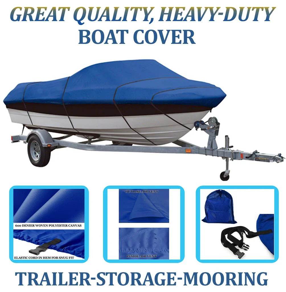 Blue Boat Cover D372