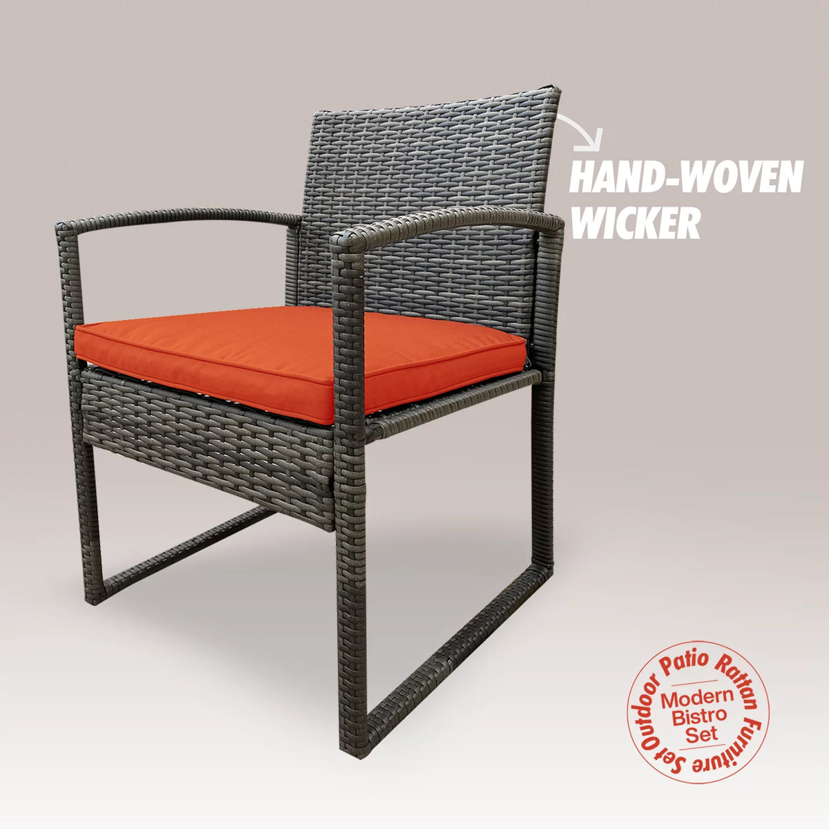 3-Piece Rattan Furniture Set F509534