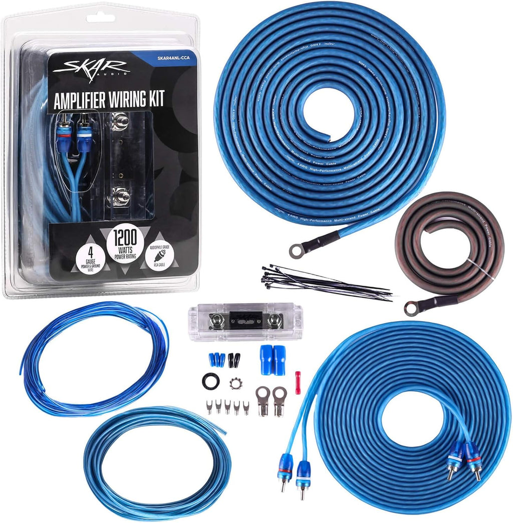 1/0 Gauge CCA Amplifier Installation Wiring Kit Q19093