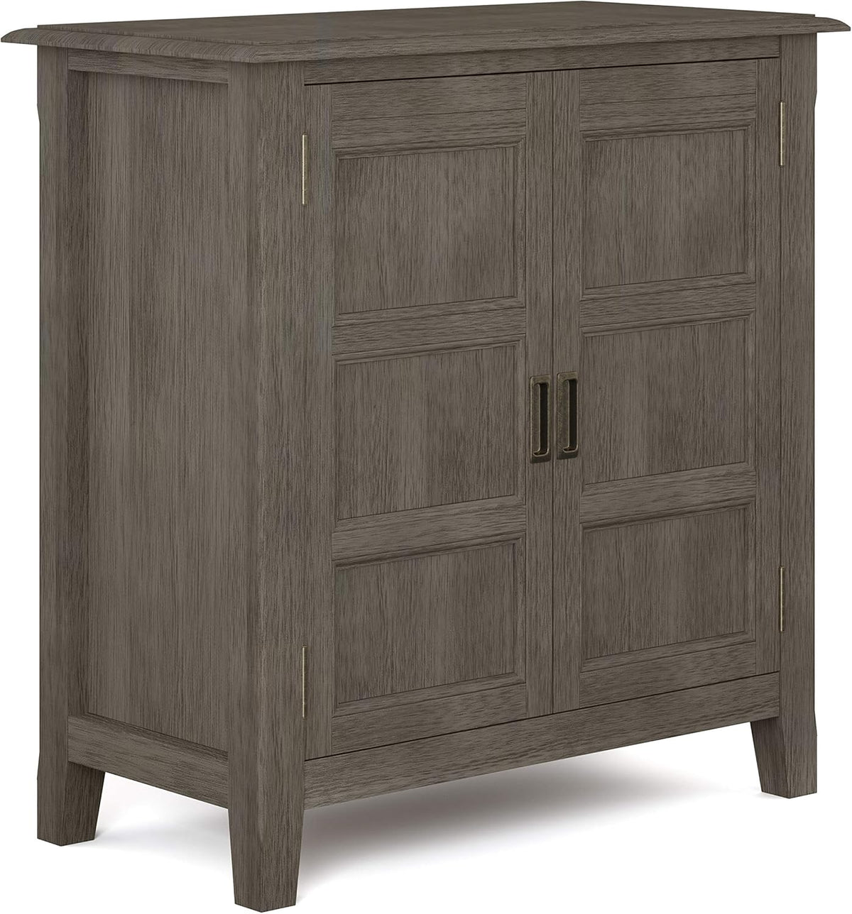 30 inch Wide Mahogany Brown Storage Cabinet with 2 Doors C9258