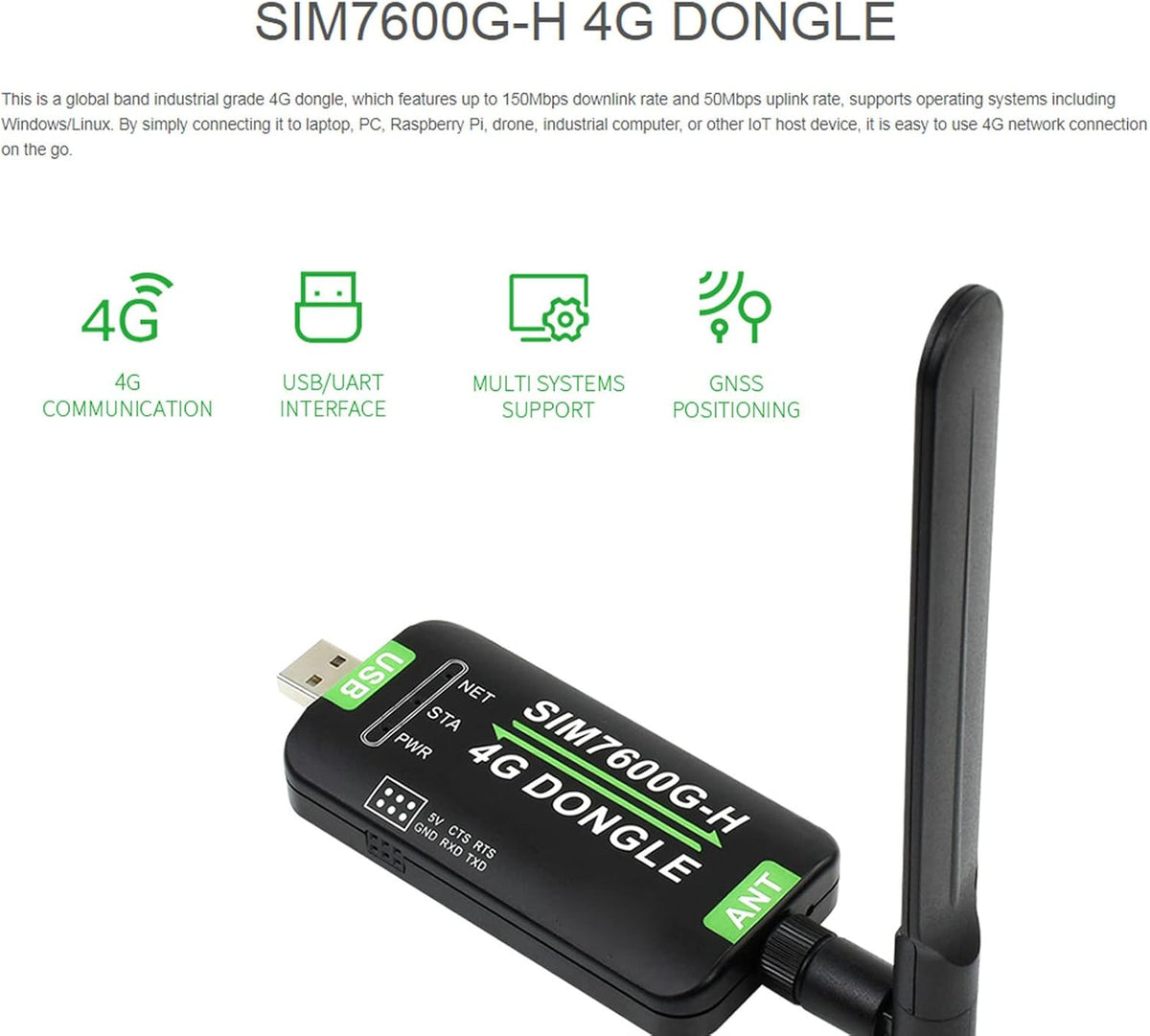 4G LTE USB WiFi Modem with SIM Card Slot, Pack of 2 K21535