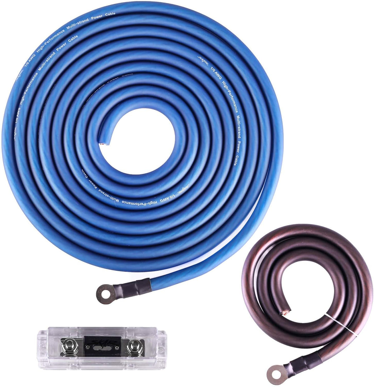 1/0 Gauge CCA Amplifier Installation Wiring Kit Q19093