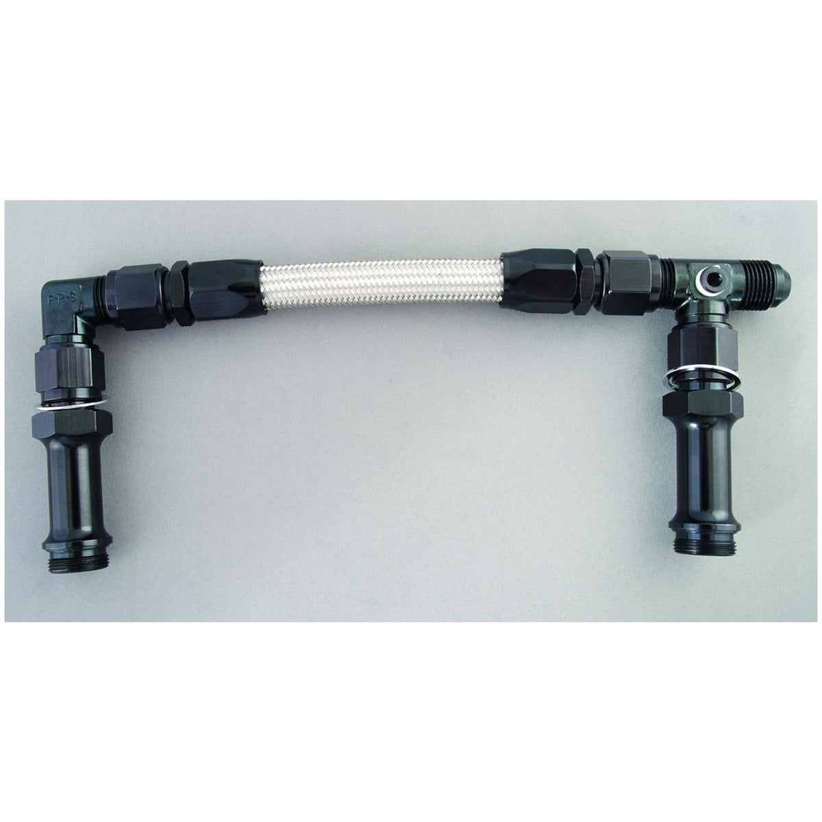 #6 Fuel Line Kit 7/8-20 Dual Inlet 4150 Black F865669