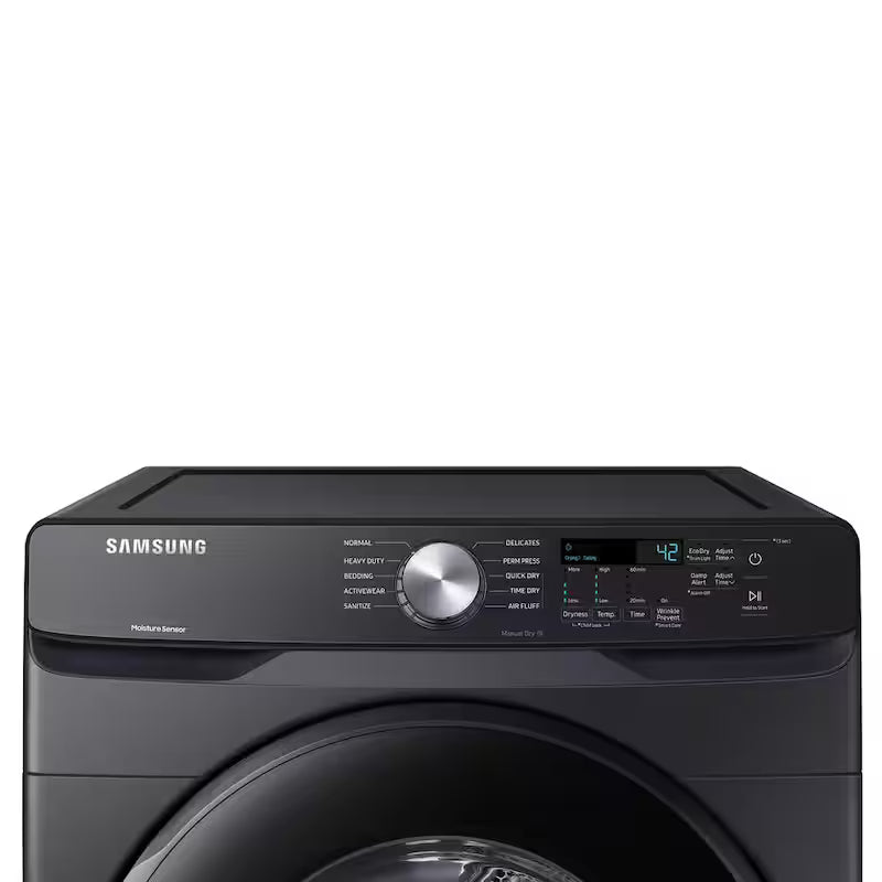7.5 cu. ft. Vented Gas Dryer with Sensor Dry in Brushed Black N6424