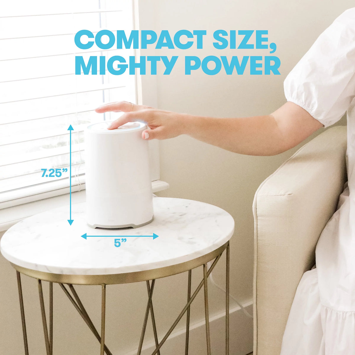 3-in-1 Air Purifier, Sound Machine, and Nightlight C9795