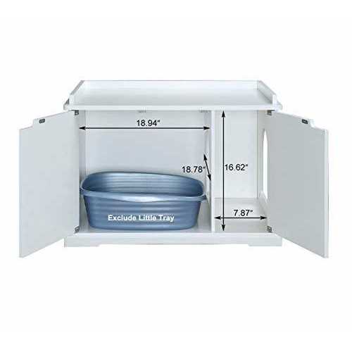 Cat Washroom Bench Litter Box Cover O99173