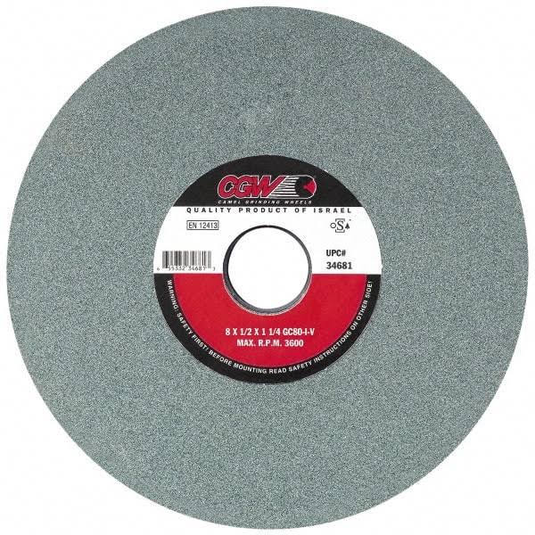 7x22 Diam Silicon Carbide 80 Grit Surface Grinding Wheel D1285