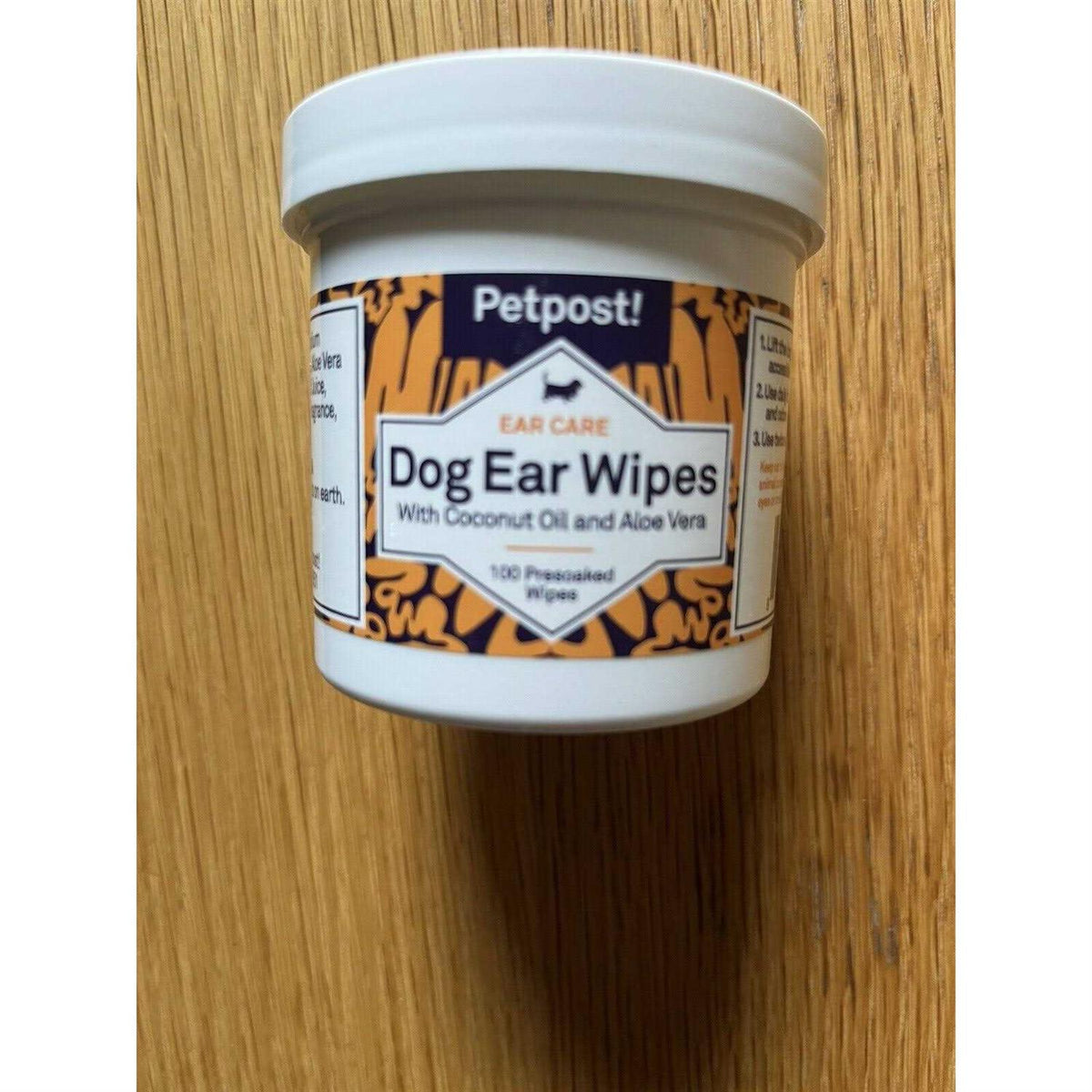 Coconut Oil Ear Cleaner Wipes I605427