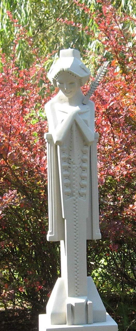 31" H Sprite with Baton Sculpture W666746