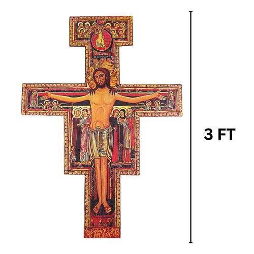 36 Inches Wall Crucifix Q555867