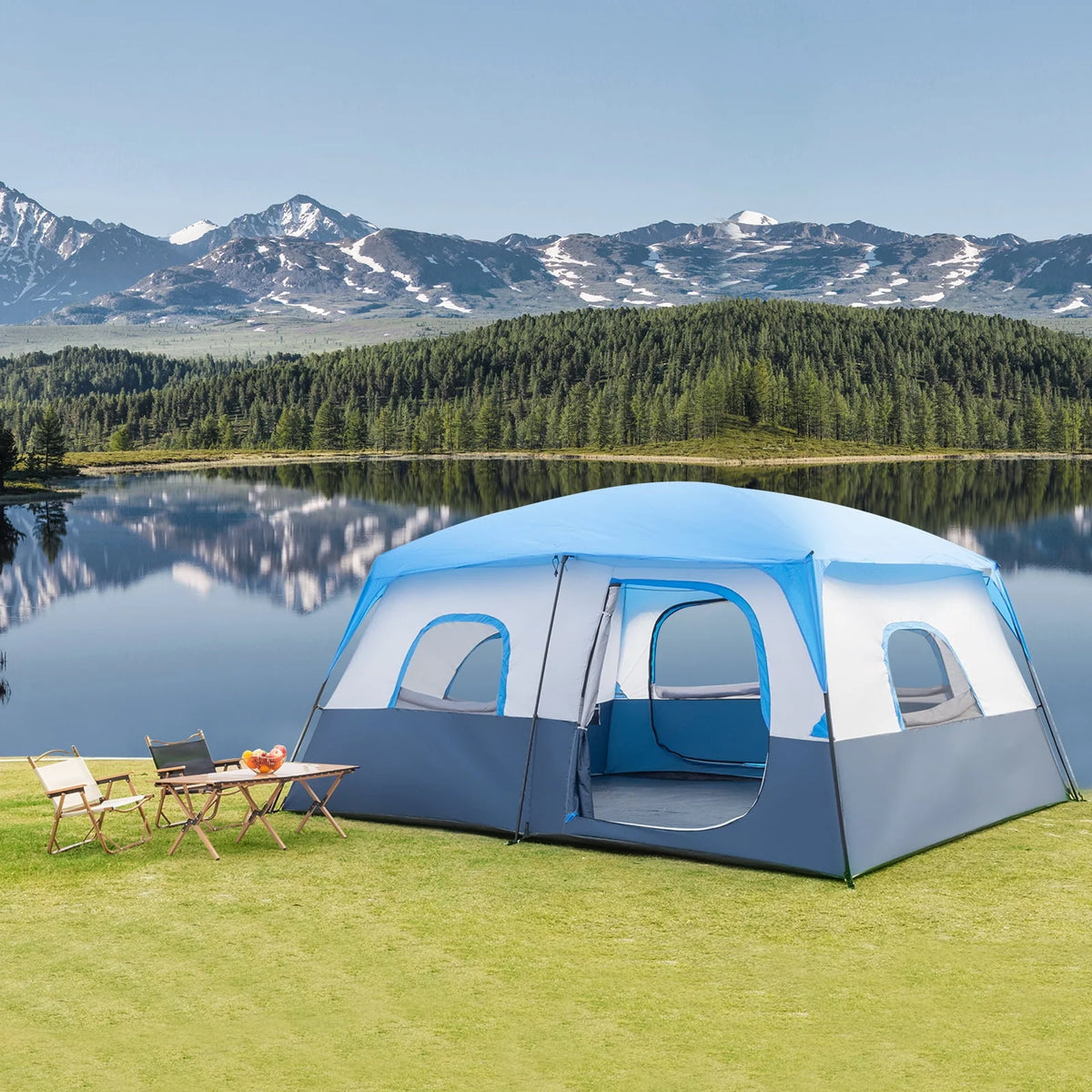 10 Person Multi Room Tent with Carry Bag K637008