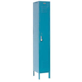 Blue 1 Door Assembled Locker K1498