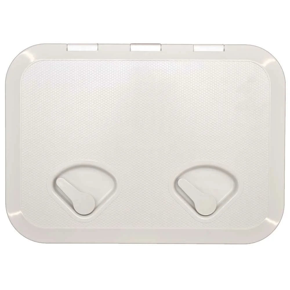 17.3 x 12.4 Inch White ABS Boat Access Hatch D678502