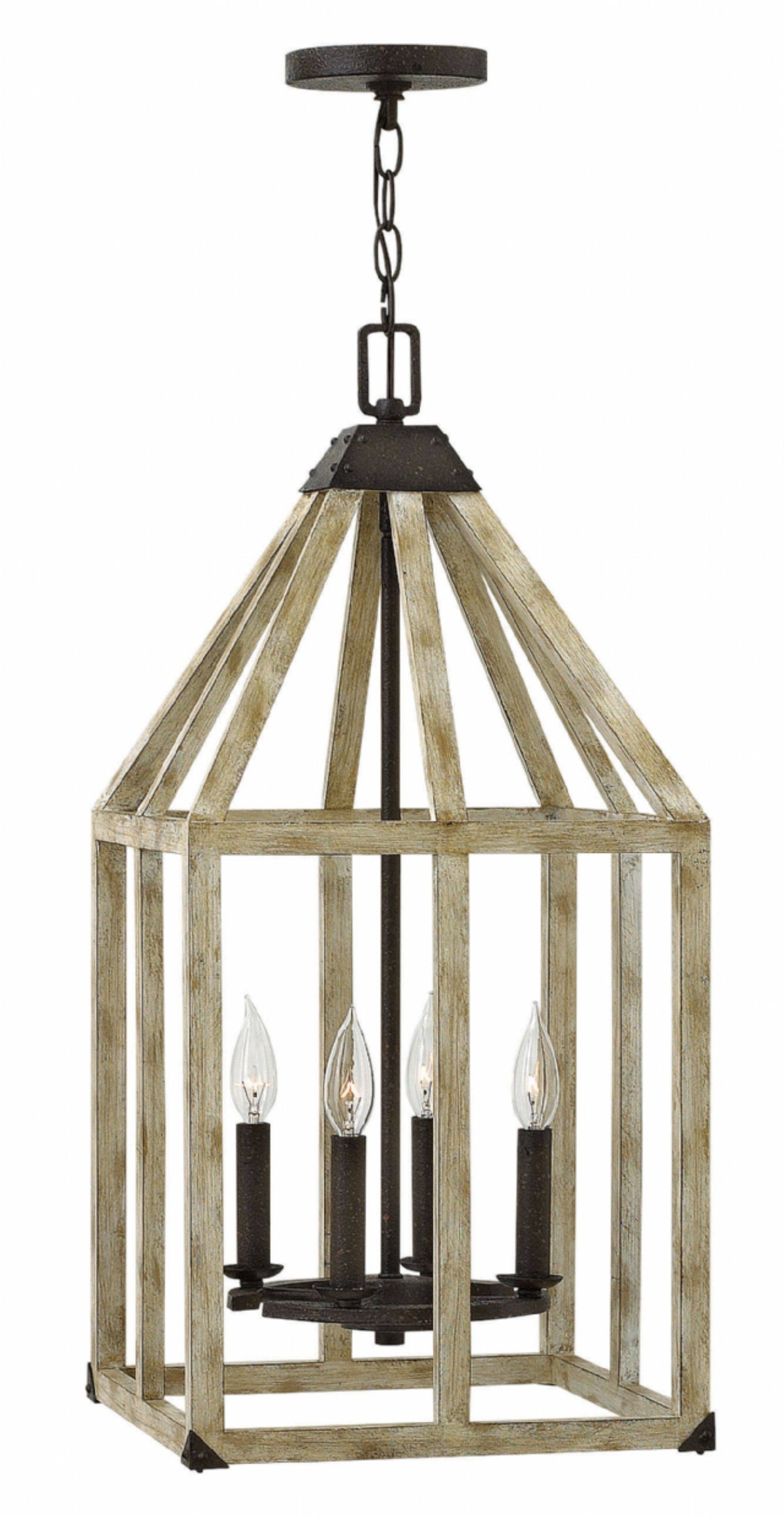 4-Light Iron Foyer P62738