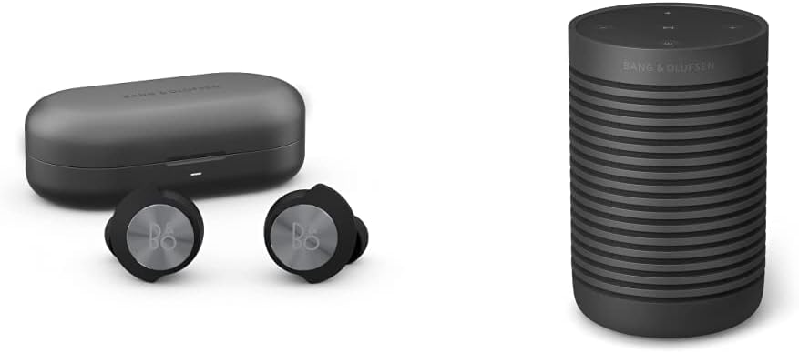 Active Noise Cancelling Wireless in-Ear Earphones with 6 Microphones, Black D528