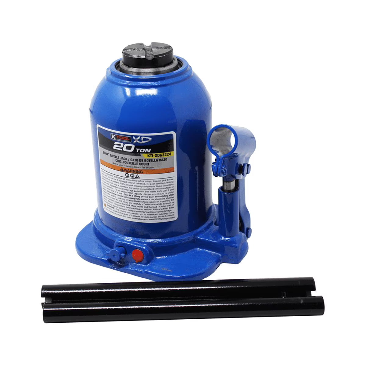 20 Ton Short Hydraulic Bottle Jack S449
