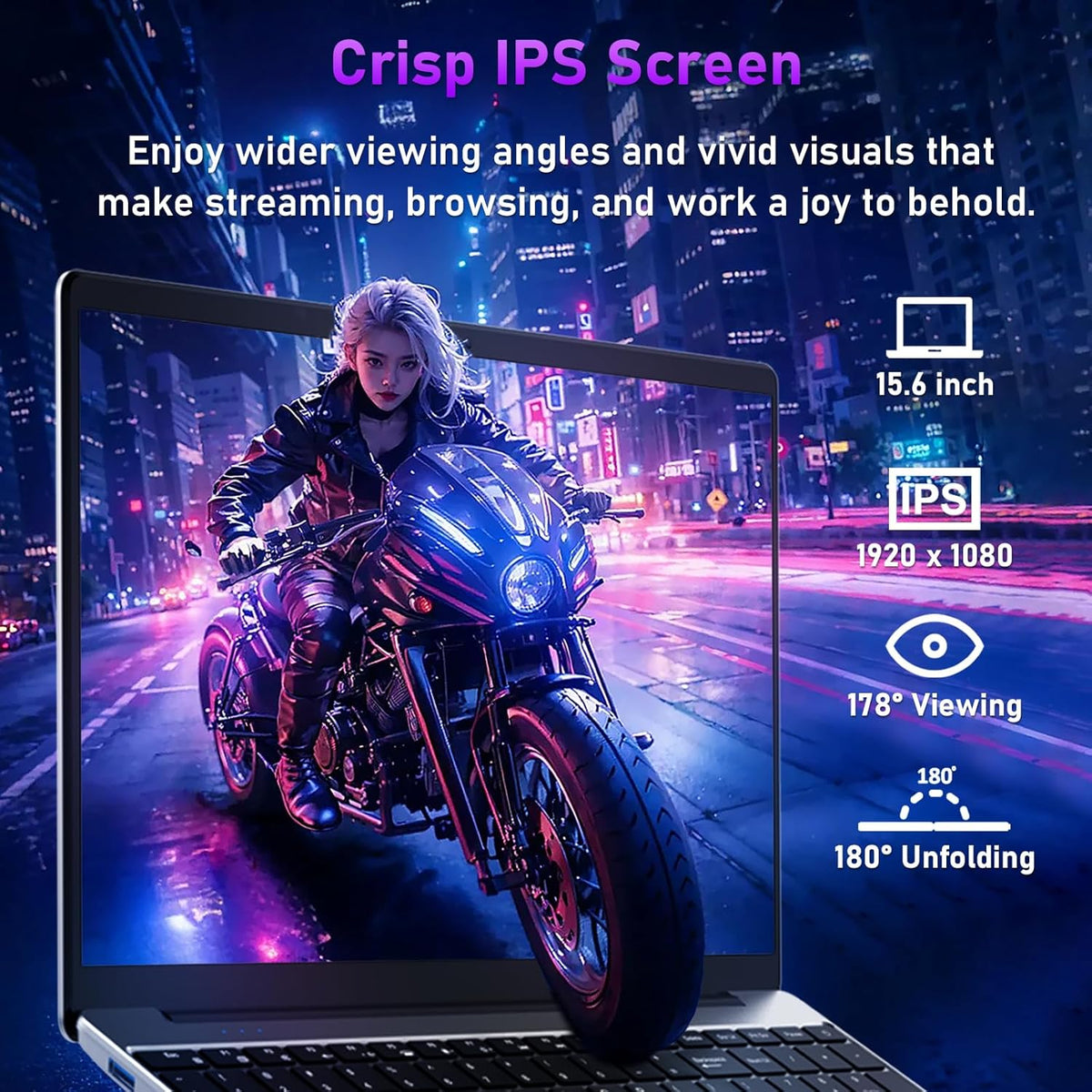 16GB DDR4 RAM 512GB M.2 PCIe NVMe SSD 15.6" FHD IPS LCD Laptop X2450