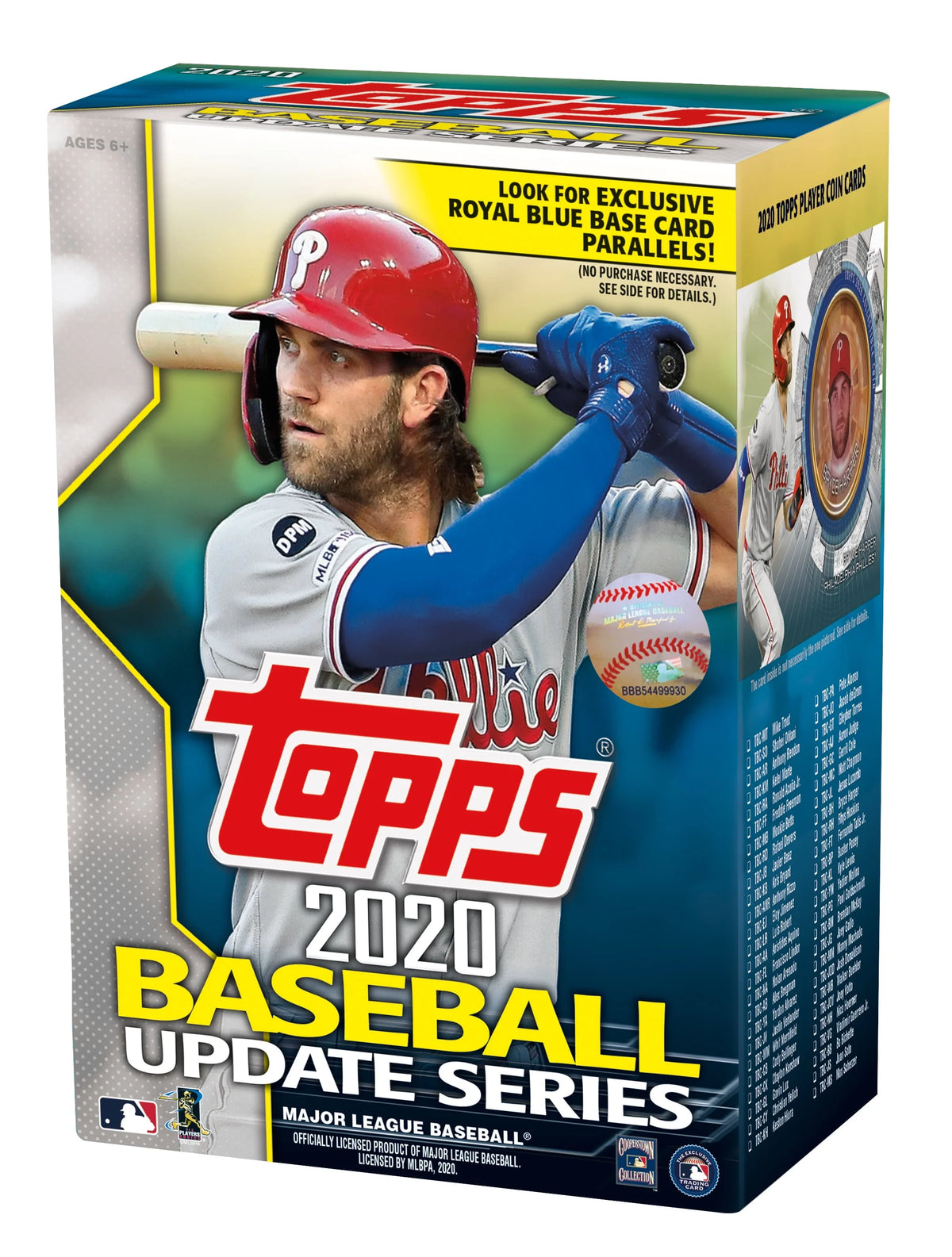 2020 MLB Baseball Trading Cards Blaster Box 98 Cards F472943