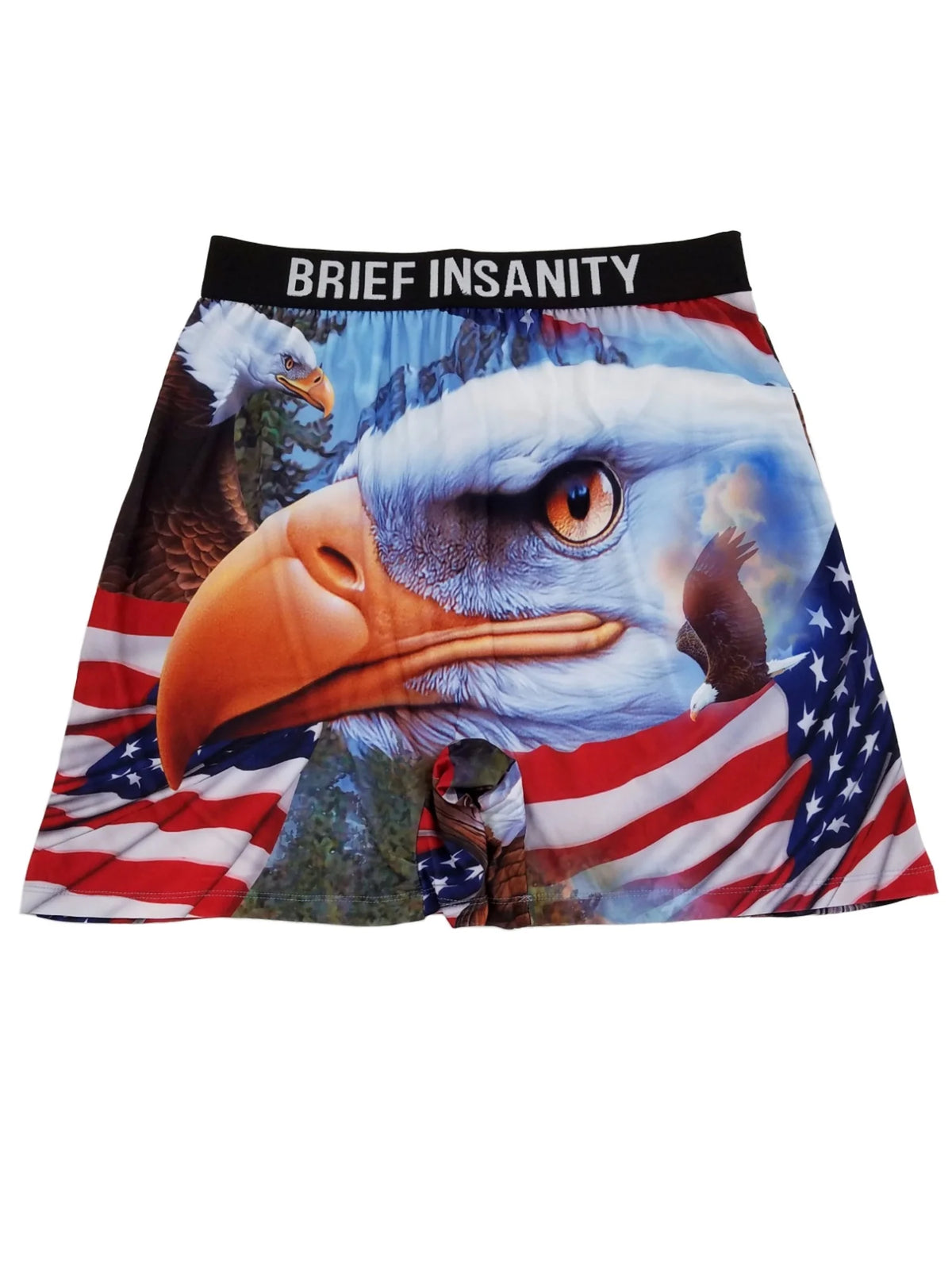 American Flag Eagle Boxer Shorts D90532
