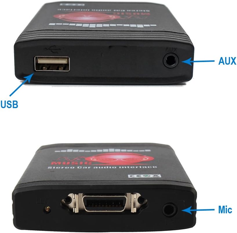Bluetooth Car Adapter with Wireless Hands-Free Receiver A987400