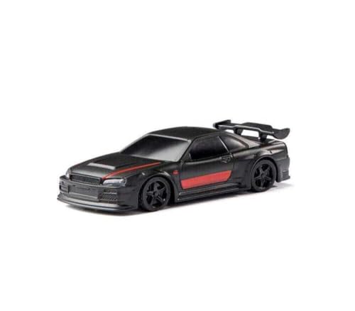 1:76 Scale Drift RC Car with Gyro RTR 2.4GHZ Remote Control with 2 Replaceable Body Shell Q3889