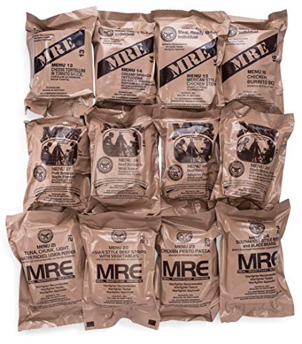 24ct US Military Surplus MRE Meals Ready to Eat Case Bundle H6301
