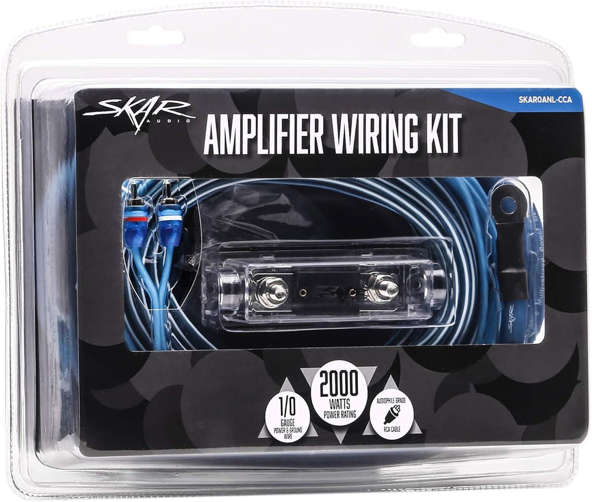 1/0 Gauge CCA Amplifier Installation Wiring Kit Q19093