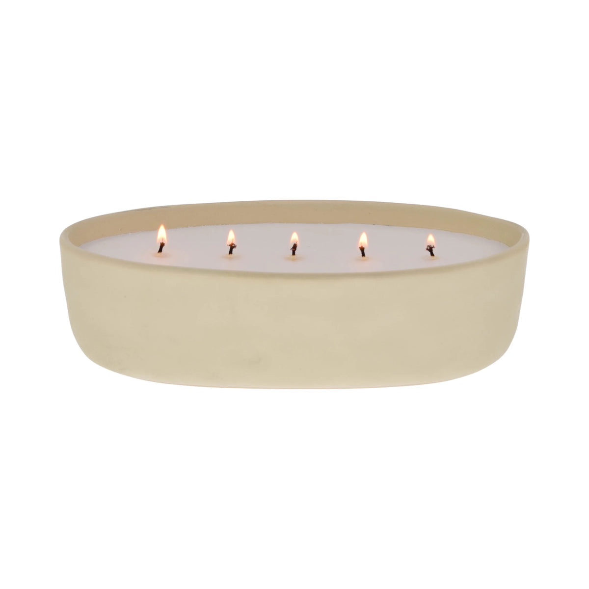 40.5oz Red Lava & Citrus Scented 5-Wick Oversized Candle N713