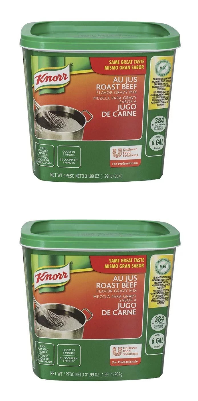 Au Jus Roast Beef Flavor Gravy Mix 1.99 lb, Pack of 2 C456694