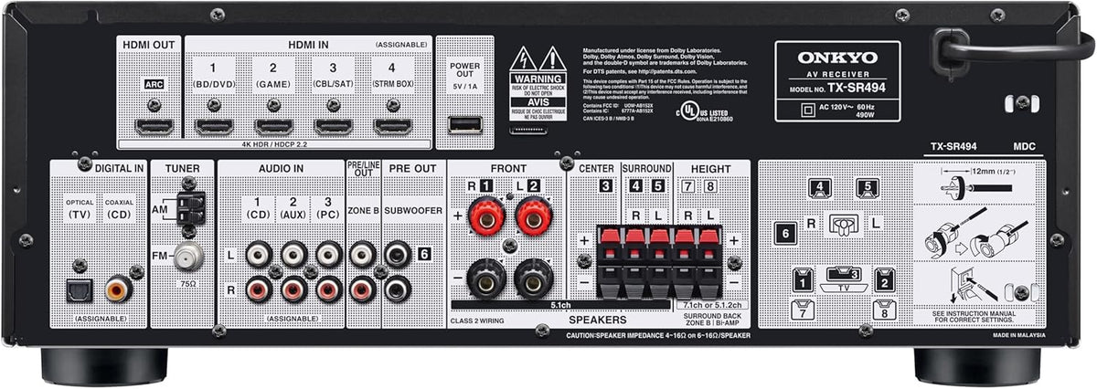 AV Receiver with 4K Ultra HD J527719