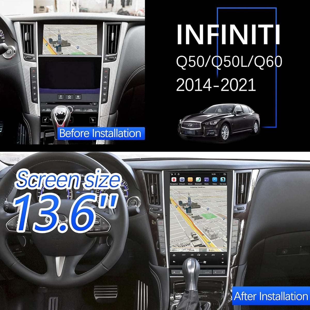 Android Car Radio with Touch Screen Y86236