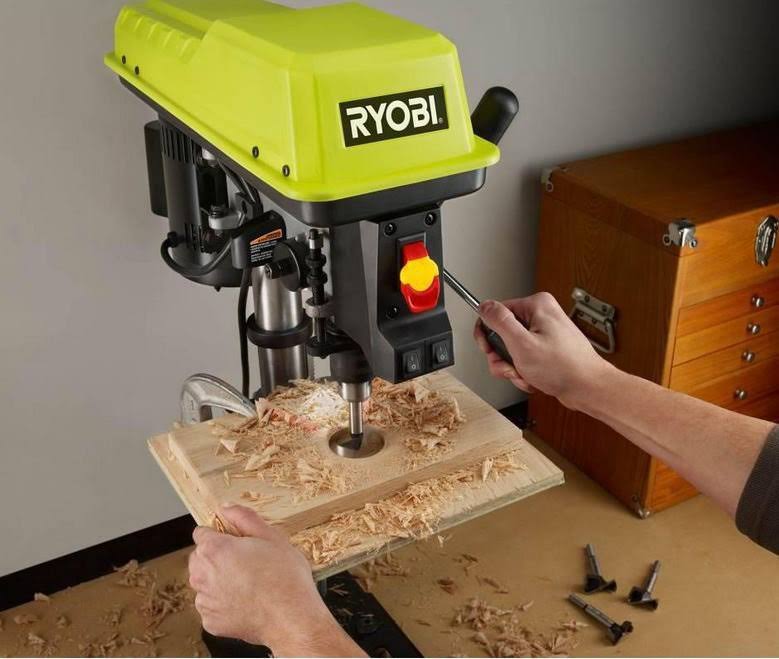 10 in. Drill Press with Laser M483817