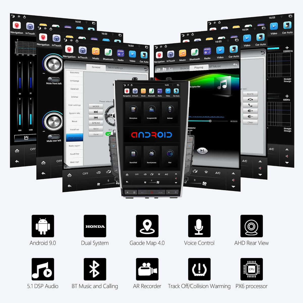 Android Car Radio with Touch Screen Y86236