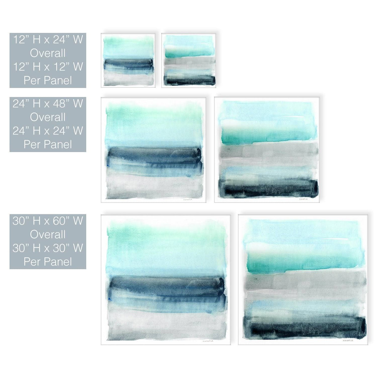 Blue Canvas Art K558174