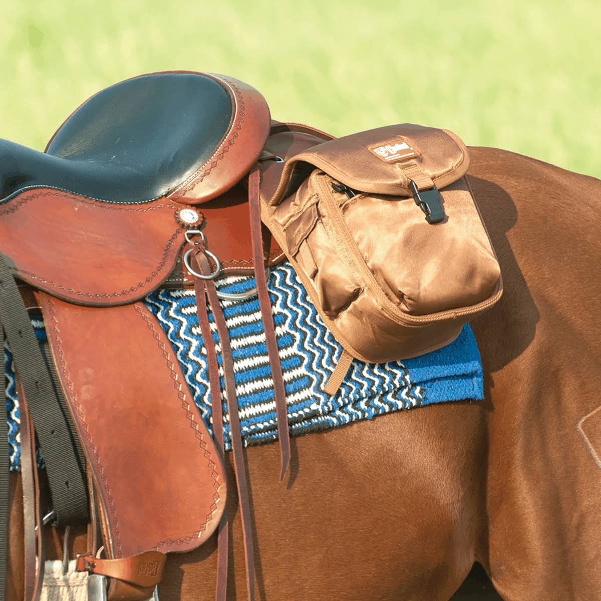 Black Medium Rear Saddle Bag D8089