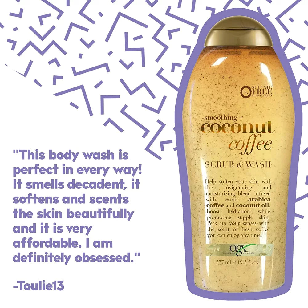 5 Pack 19.5 Ounce Body Scrub & Wash T2769