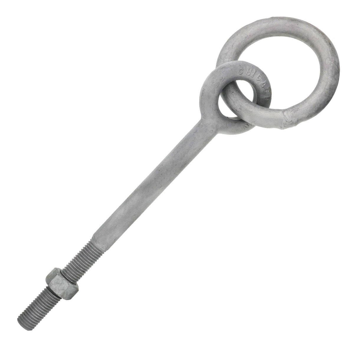 3/4 x 10 Hot Dip Galvanized Ring Eyebolt F32030