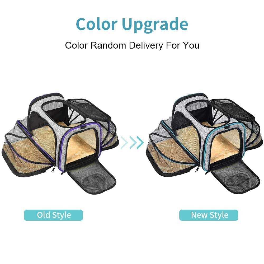Airline Approved Expandable Foldable Soft-Sided Pet Carrier Z9048
